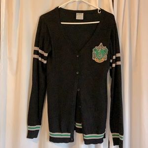 Slytherin Button up Sweater